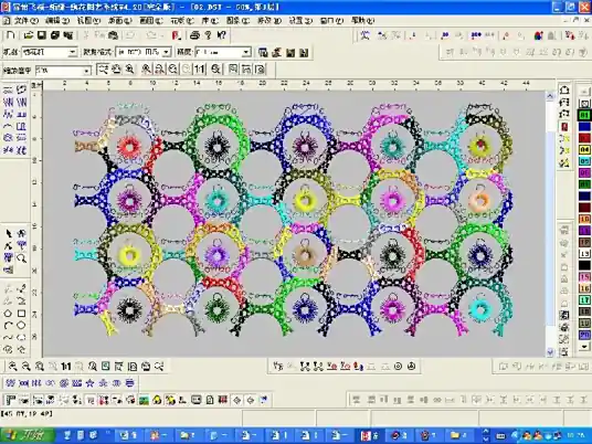 Wilcom ES 绣花打版-